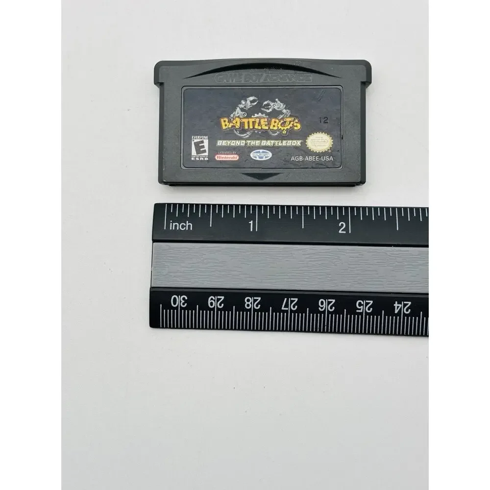 Battle Bots BattleBots: Design & Destroy (GameBoy Advance GBA) TESTED WORKING VG